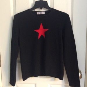100% Cashmere Star Sweater Made in Italy 🇮🇹